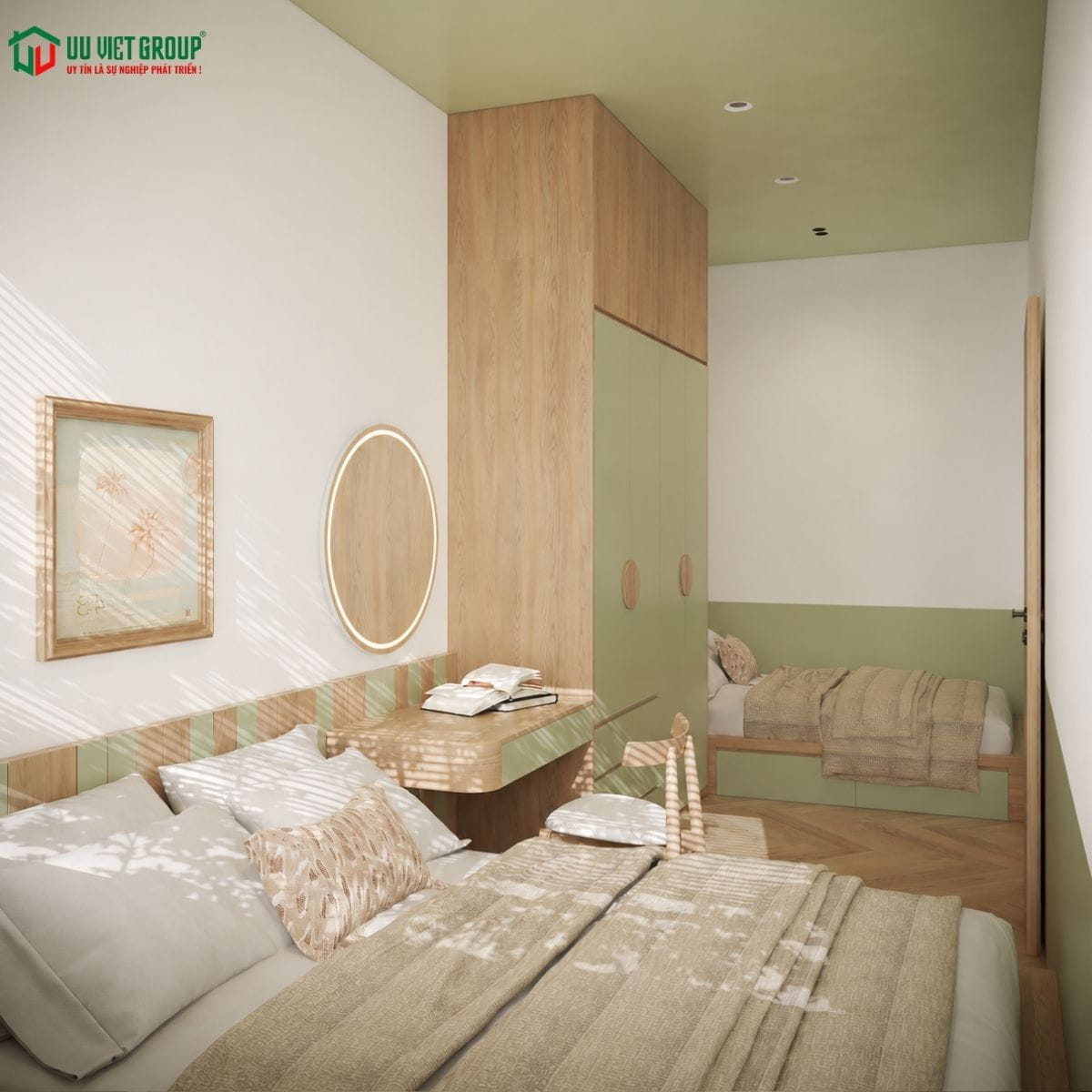 Mẫu căn hộ dịch vụ đẹp 5x24m