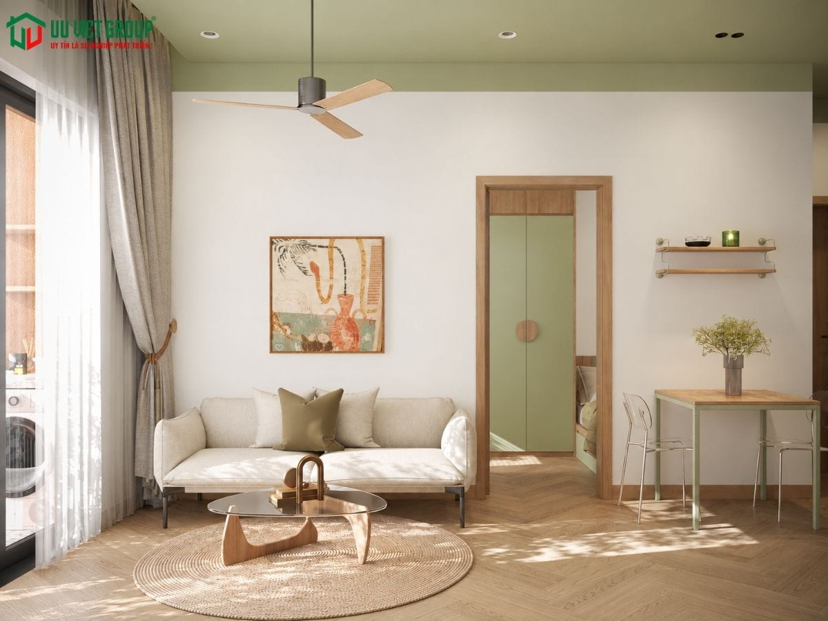 Mẫu căn hộ dịch vụ đẹp 5x24m