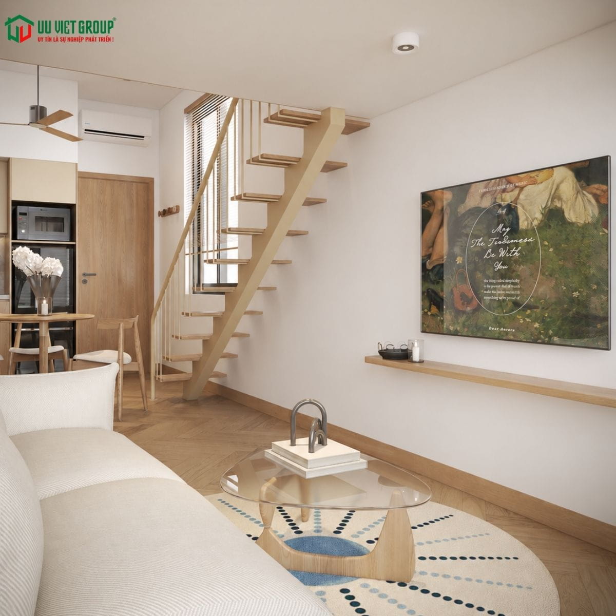 Mẫu căn hộ dịch vụ đẹp 5x24m