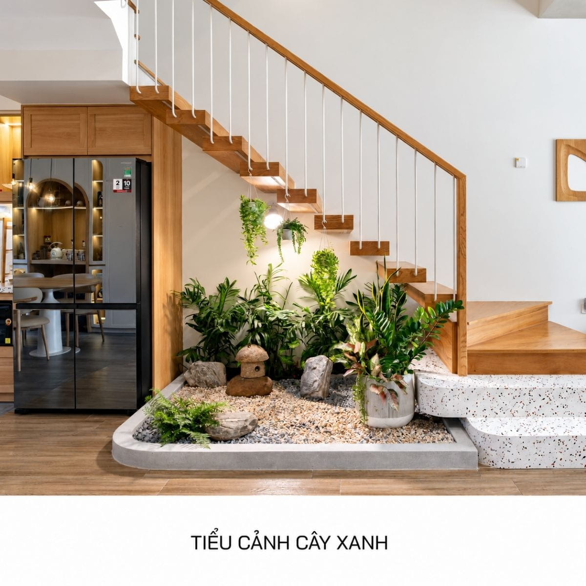 cách tận dụng gầm cầu thang