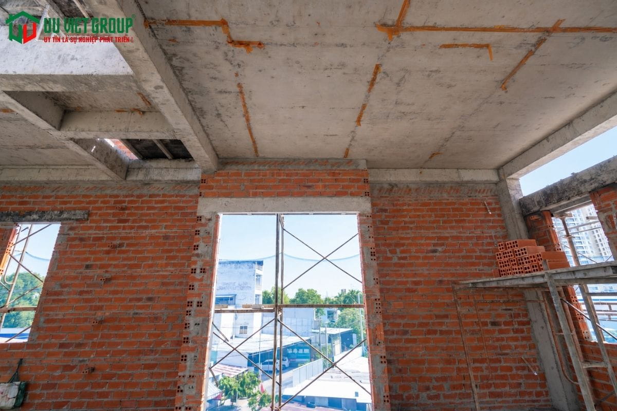 Nghiệm thu hạng mục xây tường