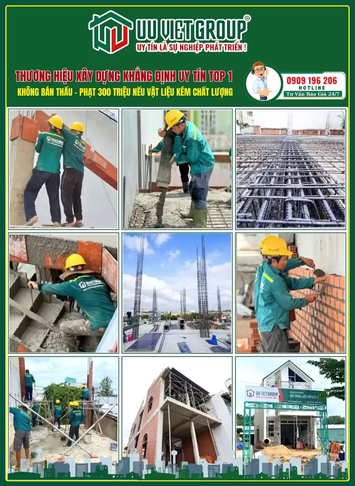 Công ty xây nhà trọn gói uy tín tại TPHCM