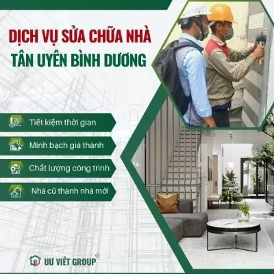 Dịch vụ sửa chữa nhà Tân Uyên Bình Dương