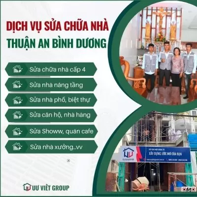 Dịch vụ sửa chữa nhà Thuận An Dịch vụ sửa chữa nhà Thuận An