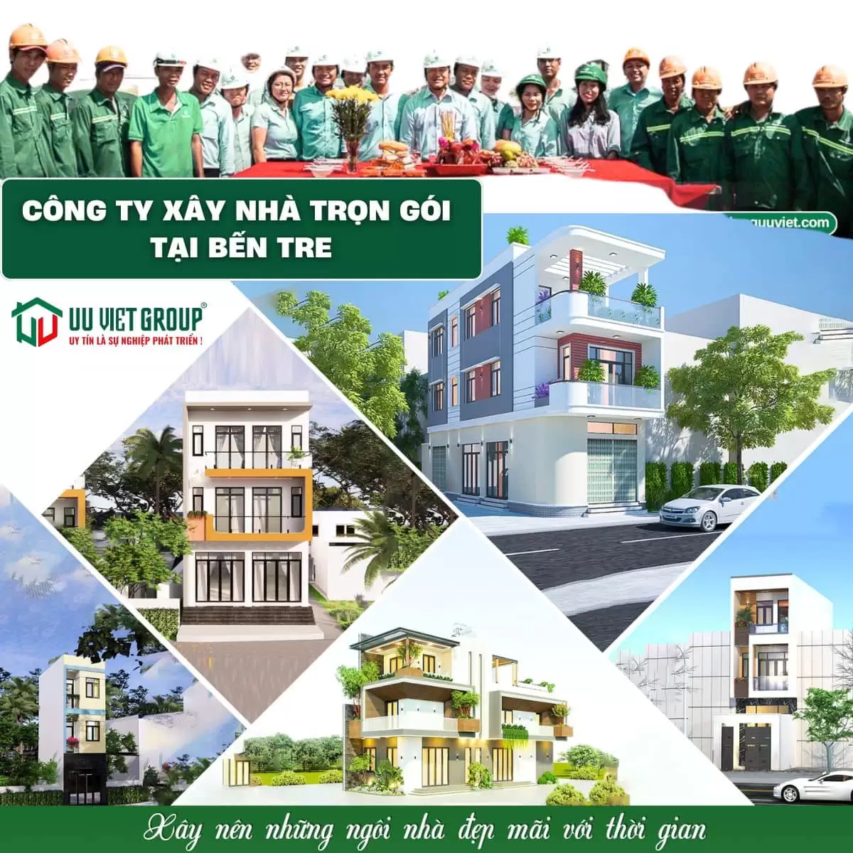 Xây nhà trọn gói tại Bến Tre