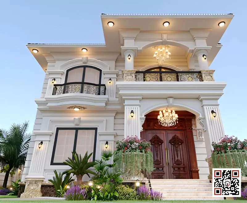 Thiết kế thi công biệt thự mái nhật tại An Giang