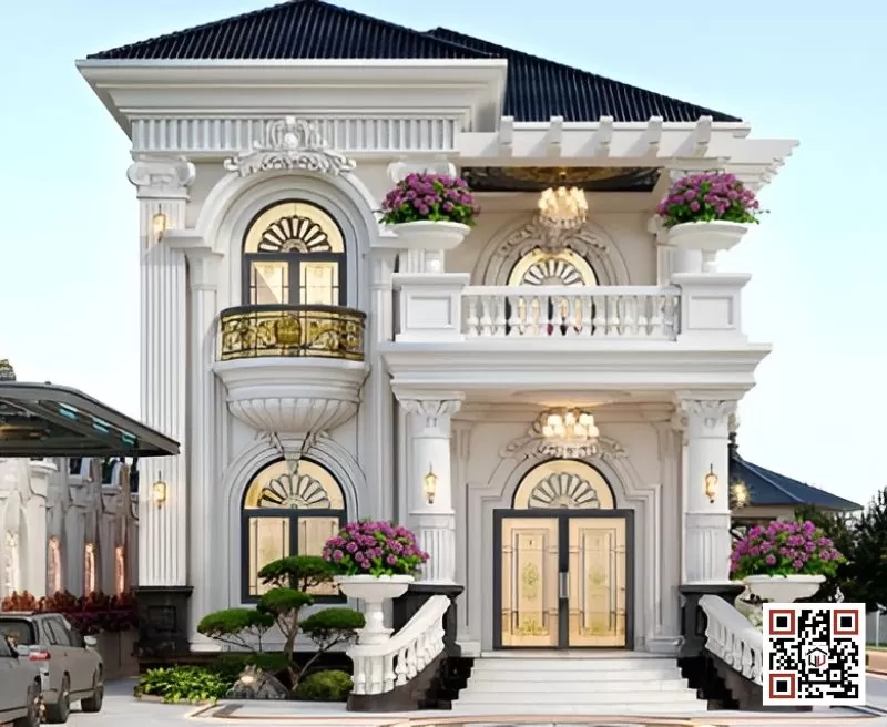 Mẫu biệt thự mái nhật Mẫu biệt thự mái nhật