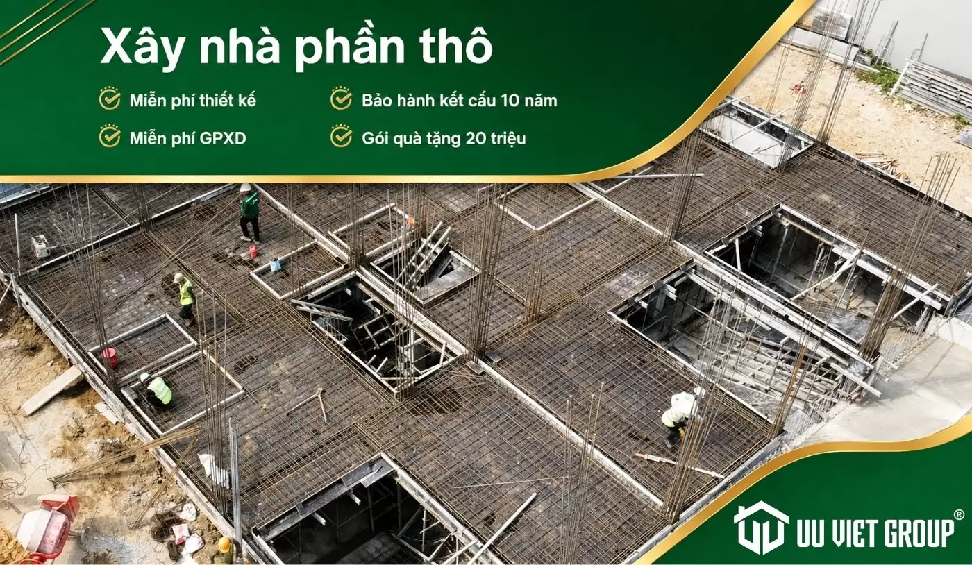 Xây nhà phần thô tại TPHCM