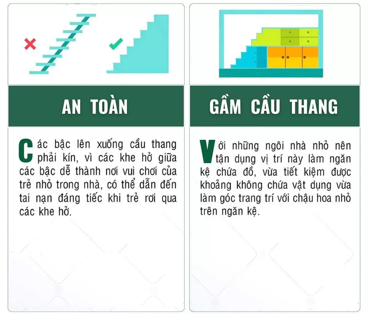 lưu ý cầu thang nhà phố