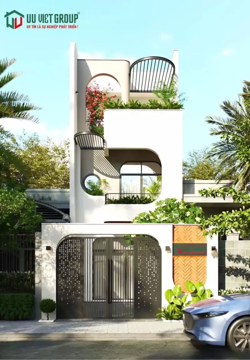 Thiết kế nhà phố tại Long An