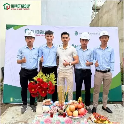 Khởi công ép cọc công trình nhà phố Long Thành