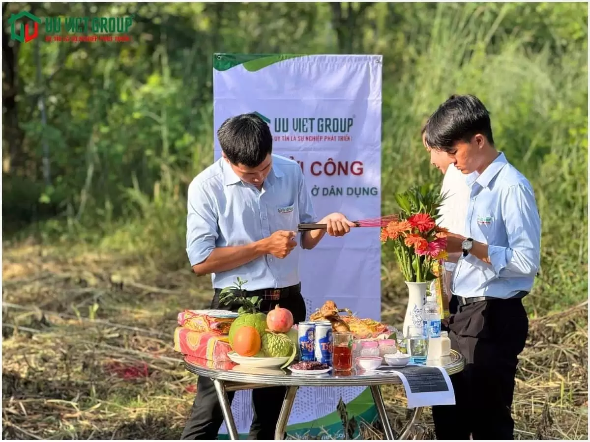 Khởi công xây nhà tại Tân Uyên Bình Dương