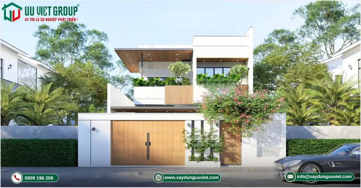 Biệt thự hiện đại 10x20m