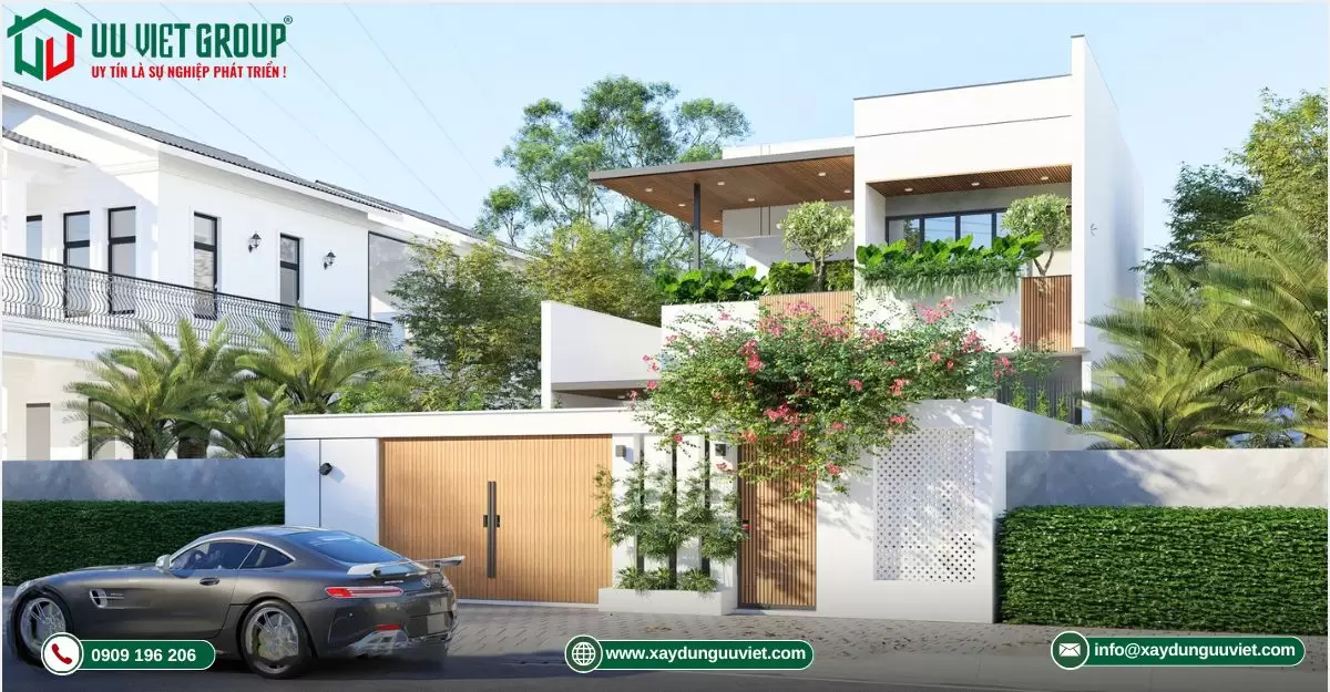 Biệt thự hiện đại 10x20m