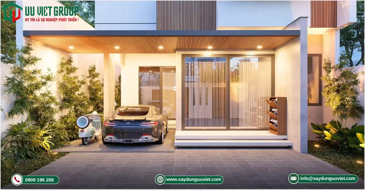 Biệt thự hiện đại 10x20m