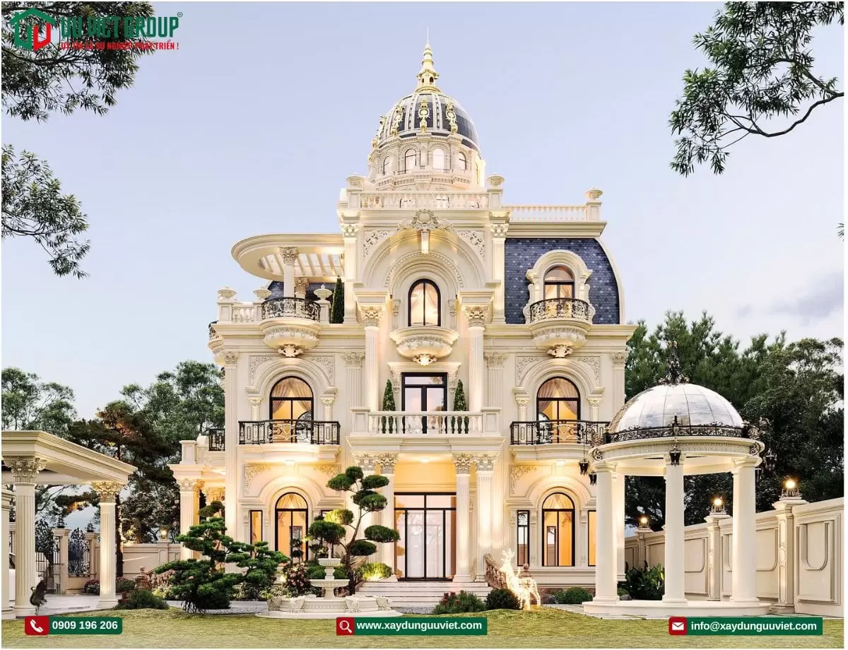 Mẫu biệt thự tân cổ điển