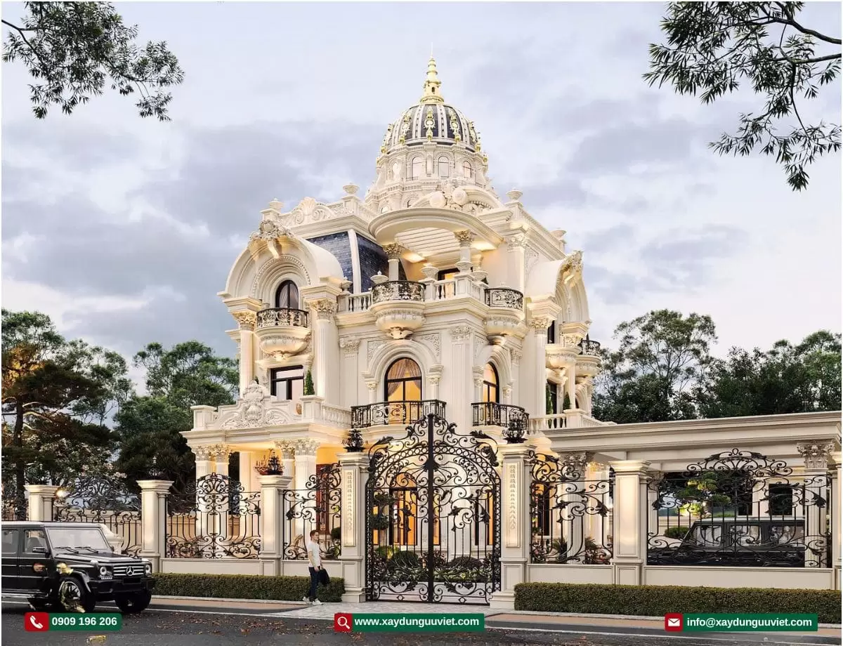 Mẫu biệt thự tân cổ điển