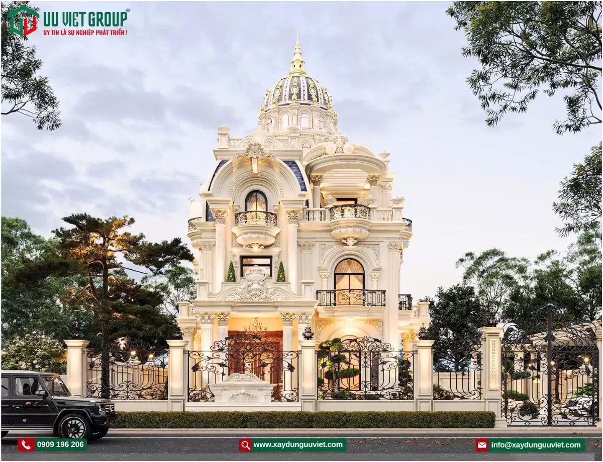 Mẫu biệt thự tân cổ điển