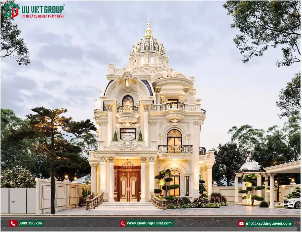 Mẫu biệt thự tân cổ điển
