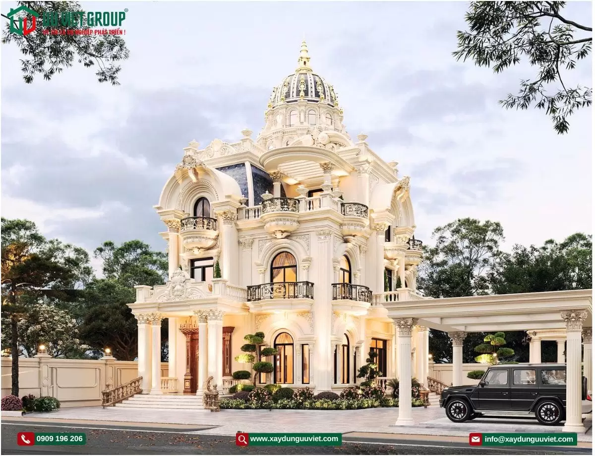 Mẫu biệt thự tân cổ điển