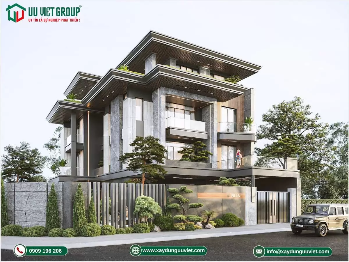 mẫu biệt thự hiện đại