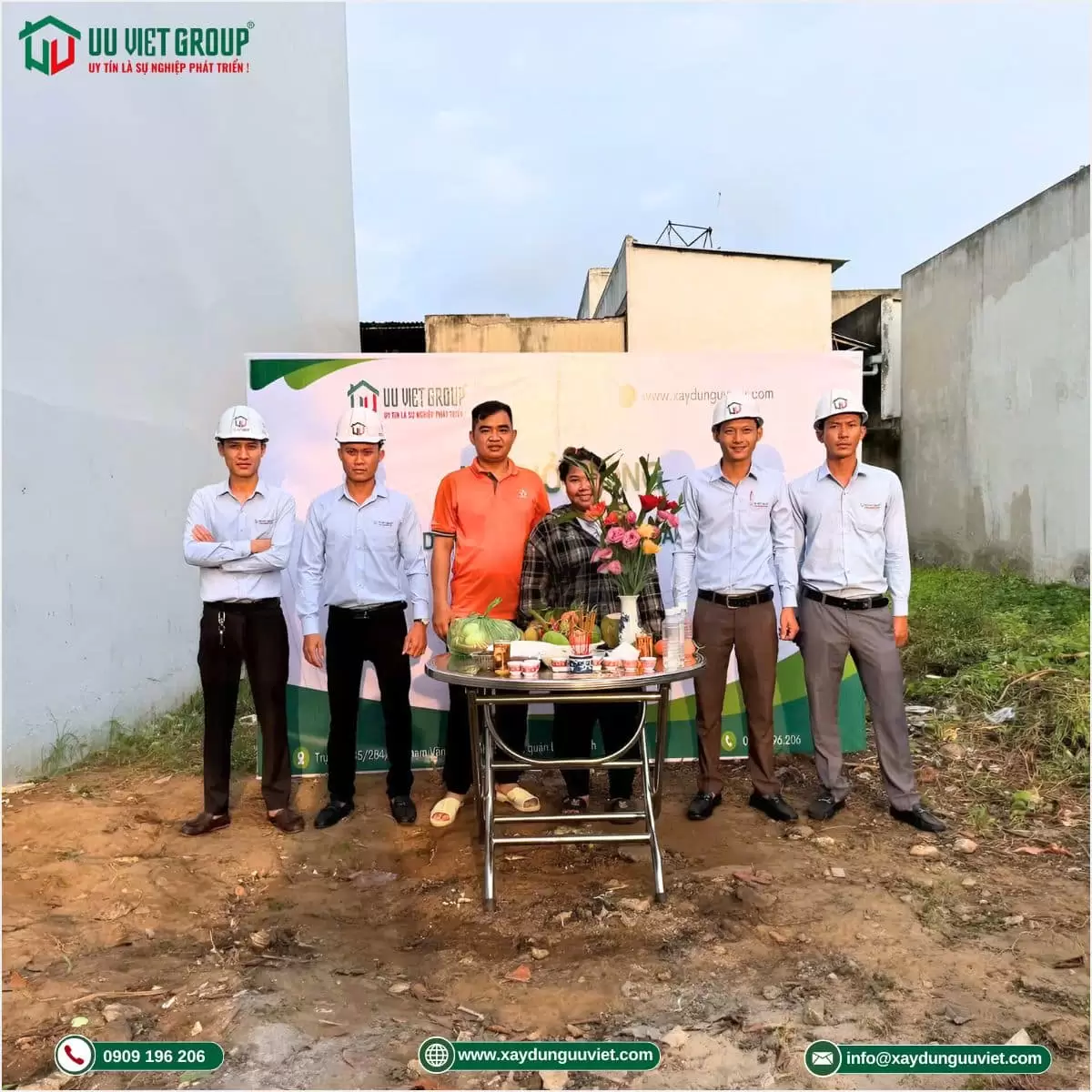Khởi công nhà mới Long An