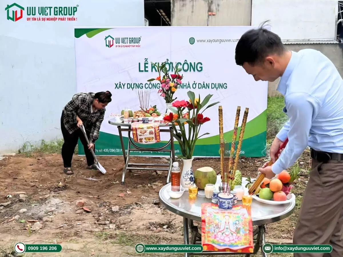 Khởi công nhà mới Long An