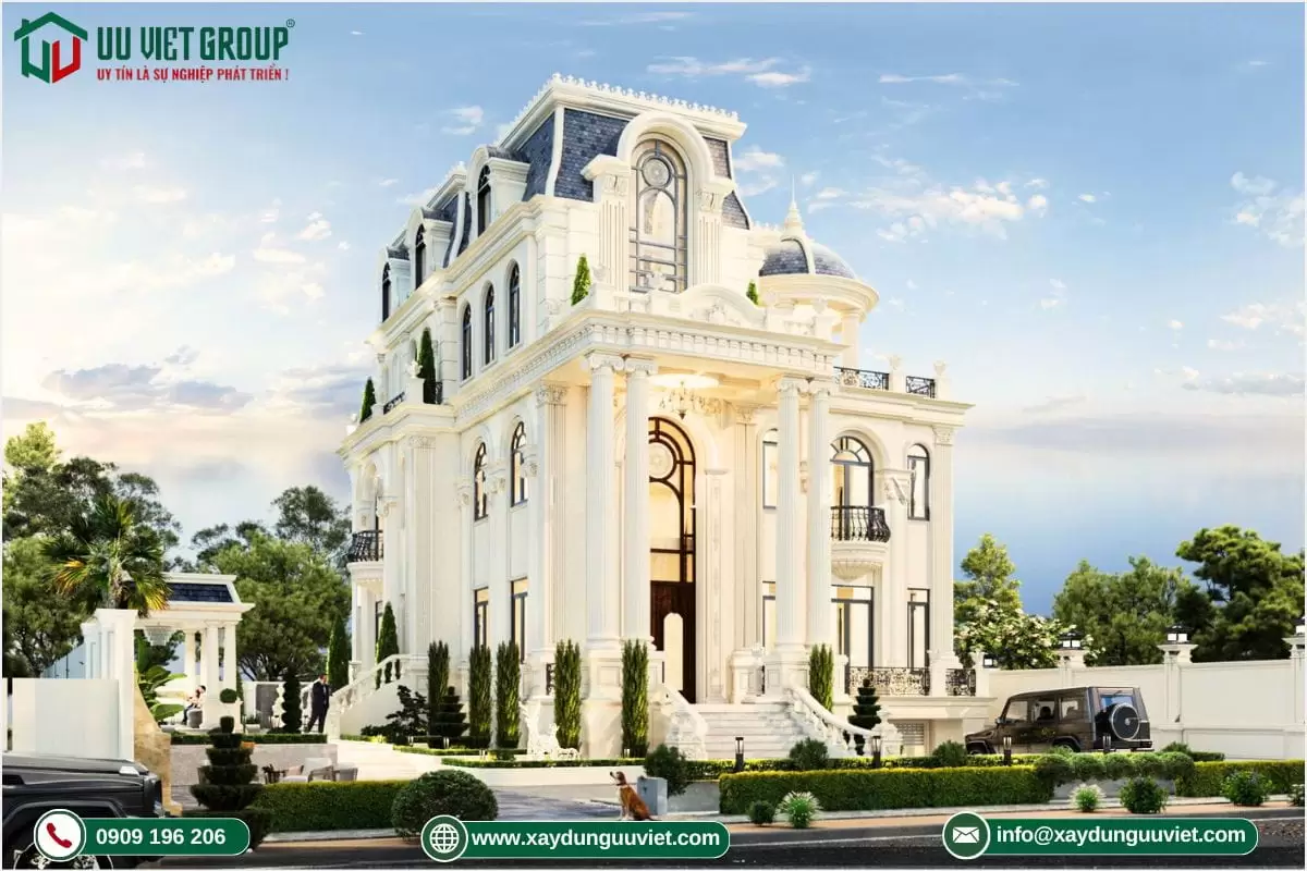 Mẫu biệt thự tân cổ điển
