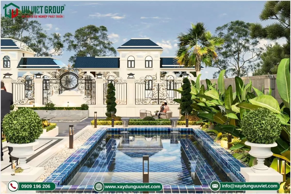 Mẫu biệt thự tân cổ điển