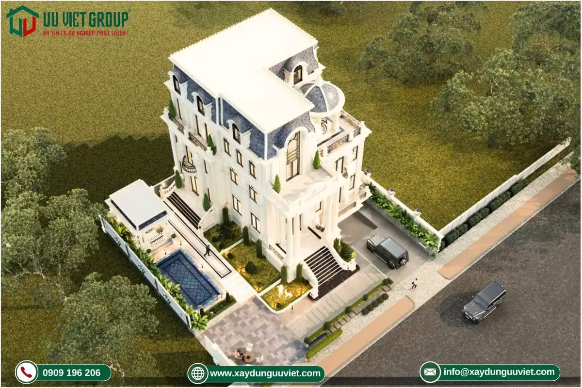 Mẫu biệt thự tân cổ điển