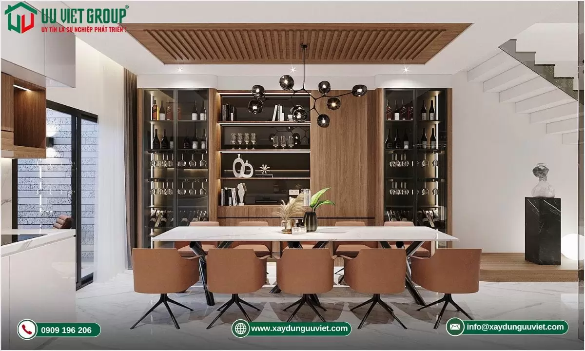 Nhà phố 1 trệt 2 lầu