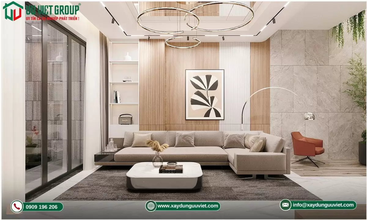 Nhà phố 1 trệt 2 lầu