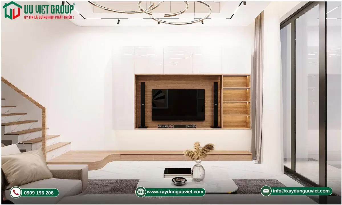 Nhà phố 1 trệt 2 lầu