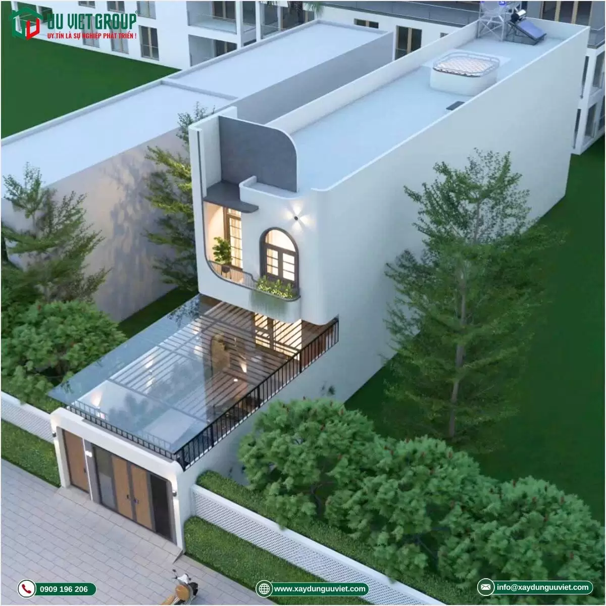 Nhà phố 5m x 22m