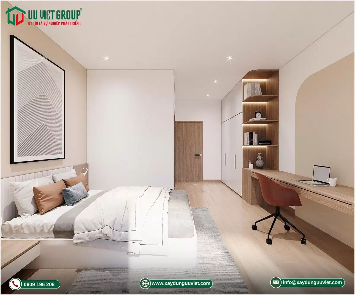 Nhà phố 1 trệt 2 lầu