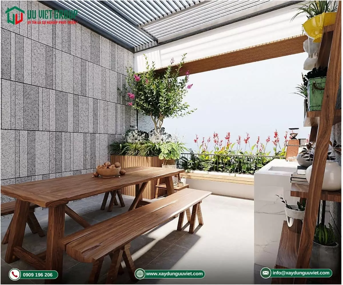 Nhà phố 1 trệt 2 lầu