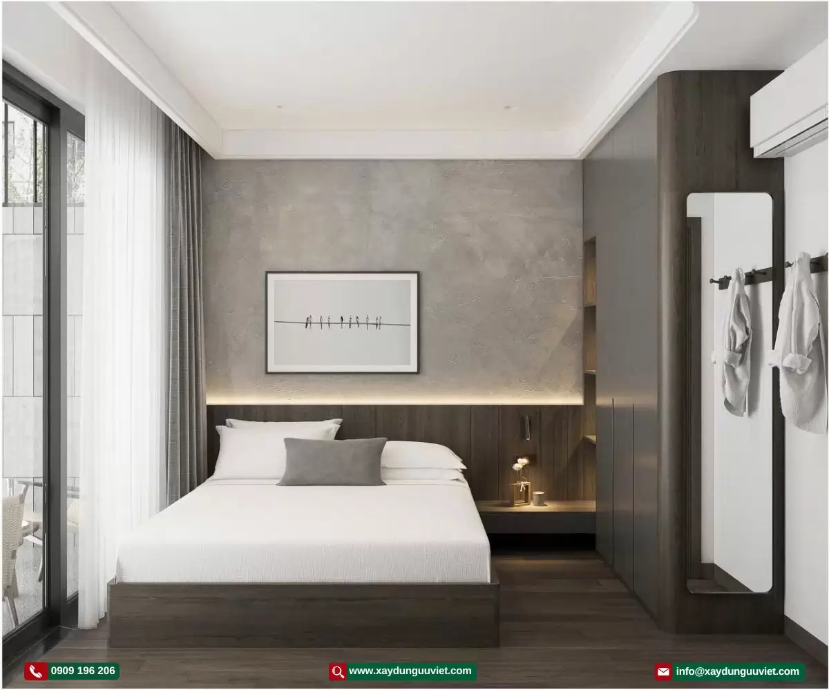 Nhà phố 1 trệt 2 lầu