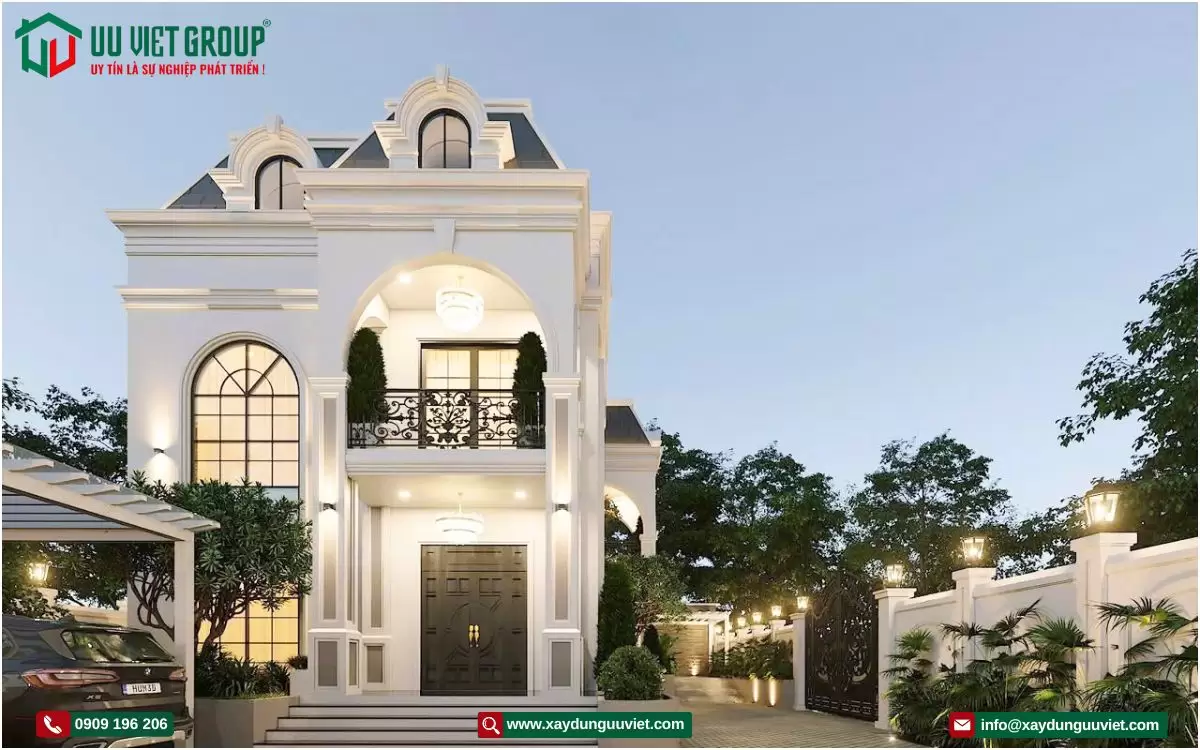 Mẫu biệt thự tân cổ điển