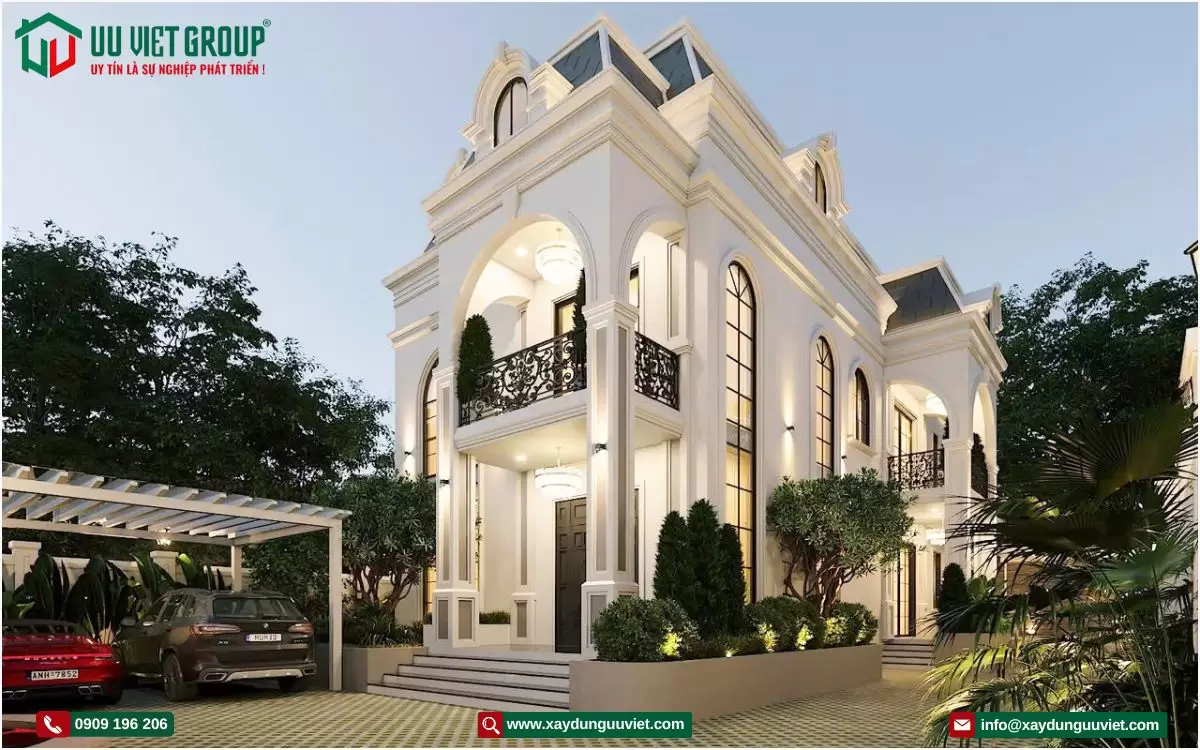 Mẫu biệt thự tân cổ điển