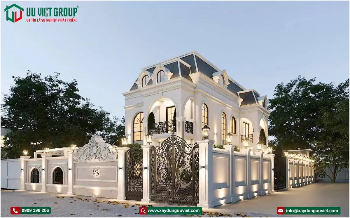 Mẫu biệt thự tân cổ điển