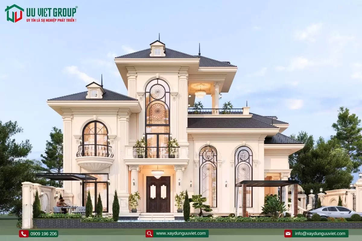 Biệt thự tân cổ điển 3 tầng