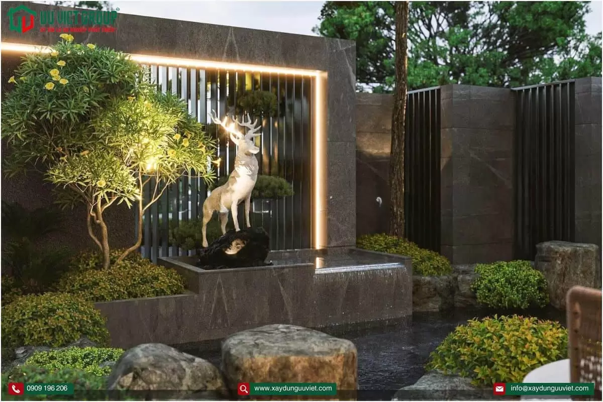 Biệt thự hiện đại 1 trệt 3 lầu