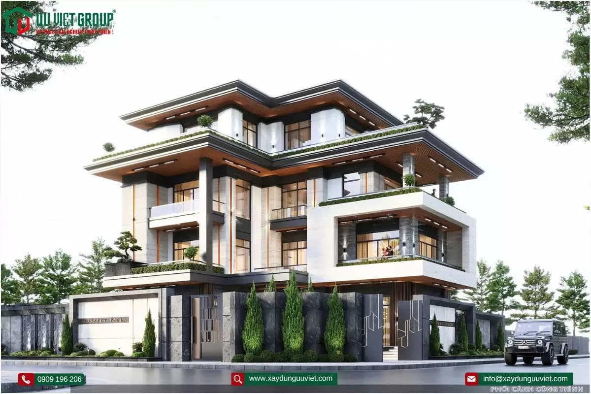 Biệt thự vila hiện đại