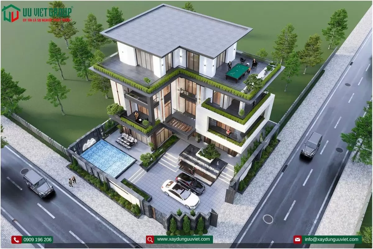 Biệt thự vila hiện đại