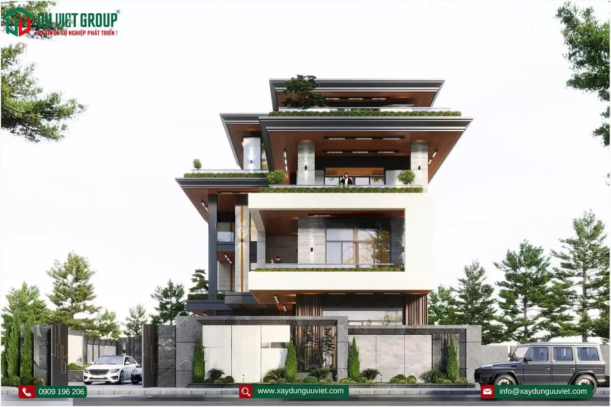 Biệt thự vila hiện đại