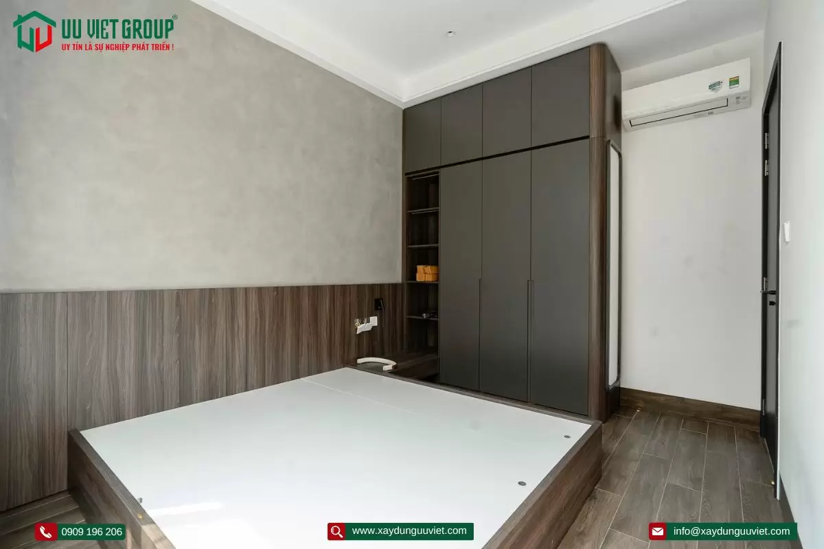 Hoàn thành nhà phố hiện đại