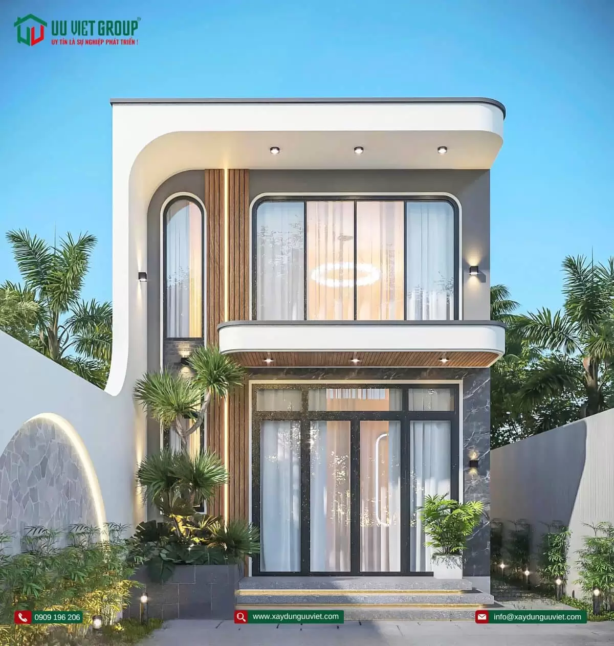 Nhà gác lững hiện đại