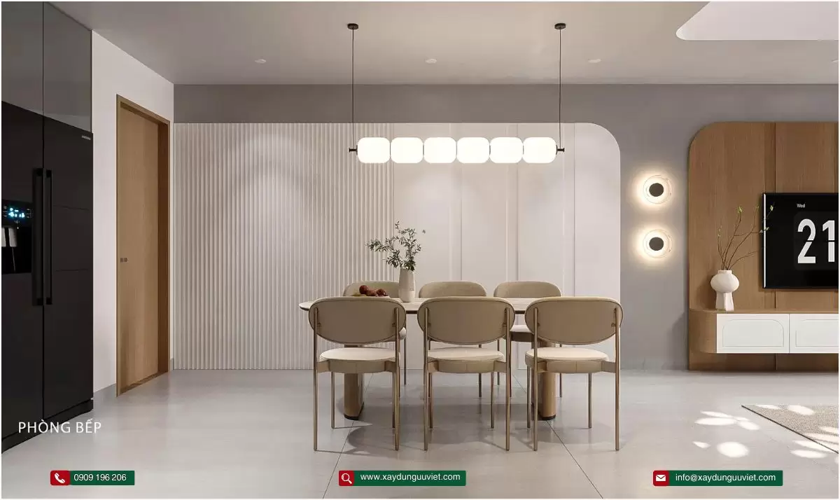 Nhà phố hiện đại 1 trệt 2 lầu