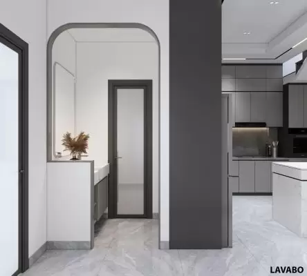 Nhà phố 1 trệt 2 lầu