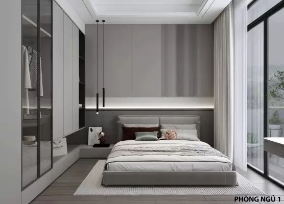 Nhà phố 1 trệt 2 lầu